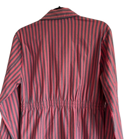 CAbi Striped Regatta Shacket, Size M - Picture 6 of 9